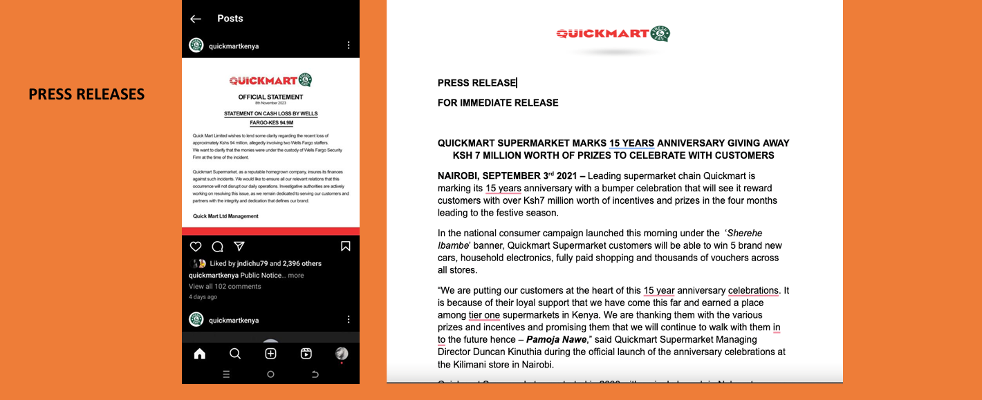 Press Releases